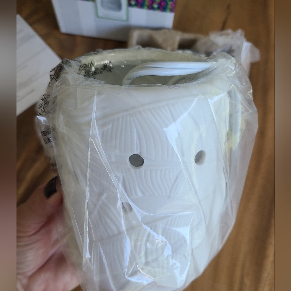 Scentsy BNIB Full Size JUNGLE CANOPY wax Warmer NEW